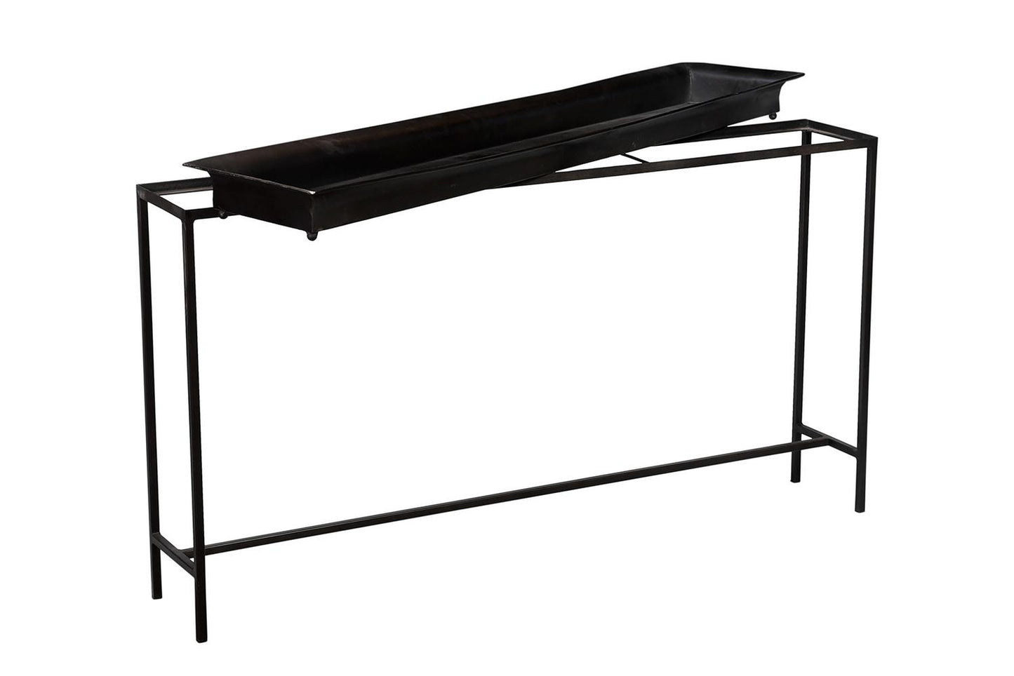 Konsolbord med stor bakke